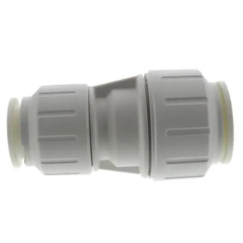 John Guest PEI203628 1 CTS ID x 3/4 CTS ID JG Twist & Lock Speedfit Reducing Coupler