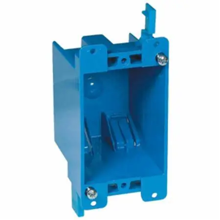 Thomas and Betts B114R-UPC Single Gang Non-Metallic Outlet Box