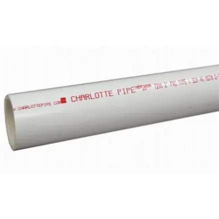 Charlotte Pipe PVC 07916 0600 Type 1 Grade 1 Pipe, 16 in Nominal, SCH 40/STD, Plain