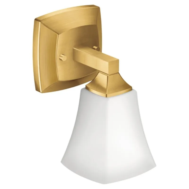 Moen YB5161BG Voss 1-Light Brushed Gold Vanity Light