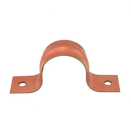 Jones Stephens H16100 1 Solid Copper 2 Hole Pipe Straps Replacement MPN
