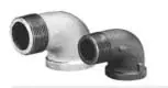 Malleable ZMGLST9002 3/8 Galv Street Elbow