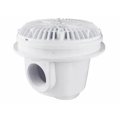 Custom Molded Products 25515-000-200 White Vl/ Fg Galaxy Main Drain