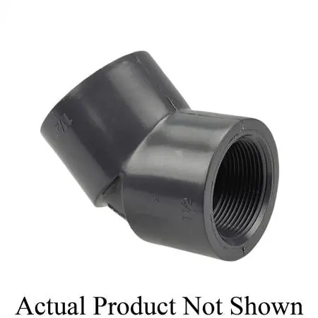 NIBCO INC CA05600 450633 3/4 THD 45 ELL PVC 80