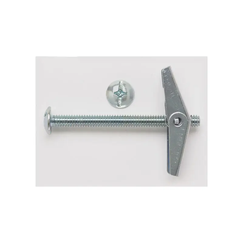 Mainline ML5243J Mainline 1/4X4 MH Combo Head Toggle Bolt Zinc Plated 25/JAR