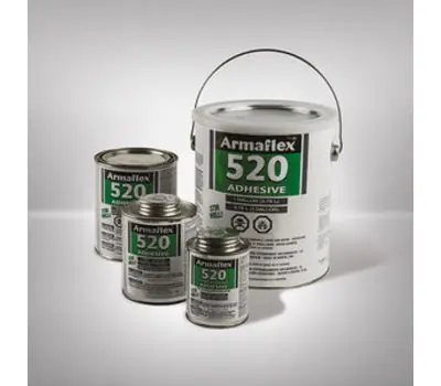 Armacell AAD520002 Armaflex Air-Drying Solvent Based Insulation Adhesive Light Tan 1/2 pt Brush Top Can