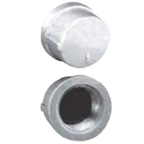 Malleable ZMGCA09 2-1/2 Cap Galv