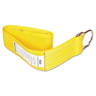 MSA 505282 Anchorage Connector Strap With D-Ring and Sewn Loop, 5 ft