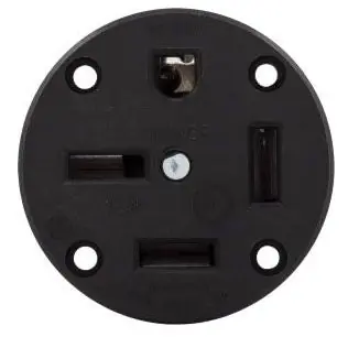 Eaton 8450P Receptacle Panel Mount 50A250V 3Ph 3P4W Replacement MPN