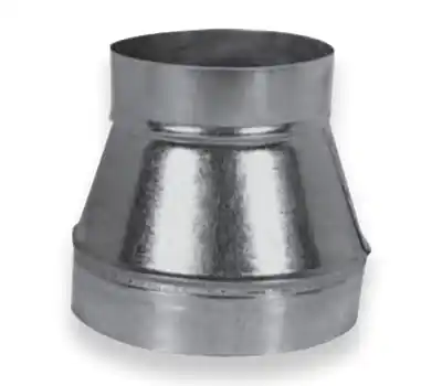 MITCHELL METAL PRODUCTS 3101412 14 x 12 in. 30 gauge Galvanized Steel Reducer