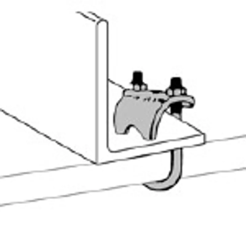 THOMAS AND BETTS RC3/4 Right Angle Beam Clamp