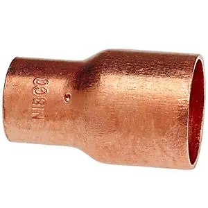 Nibco 9004810 Copper Reducing Coupling 6 inch x 5 inch C x C Solder Pressure 600