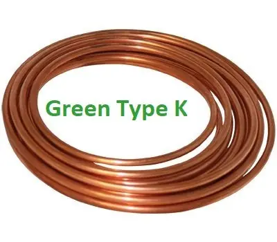 Copper Tubing 30074206 3/4 in. x 60 ft. Type K Soft Copper Tubing Coil