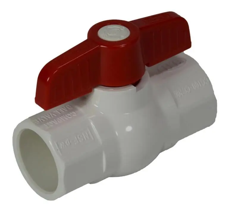 Mainline MLE1410-20 SlipxSlip Schedule 40 PVC Ball Valve