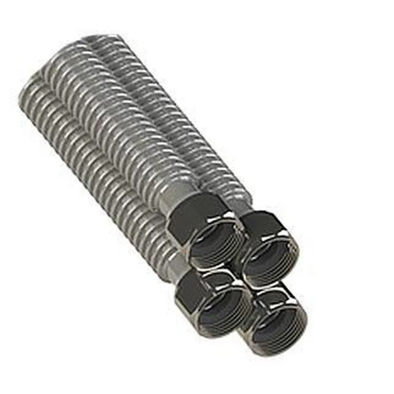 SPECIALTY PRODUCTS WCSV-818-PP 18 in. Crimp PEX x FIP Stainless Steel Water Heater Connector