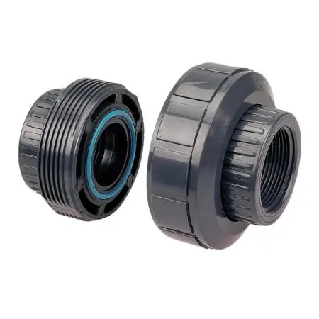 NIBCO INC CA20600 453333 3 THD UNION PVC 80/FKM
