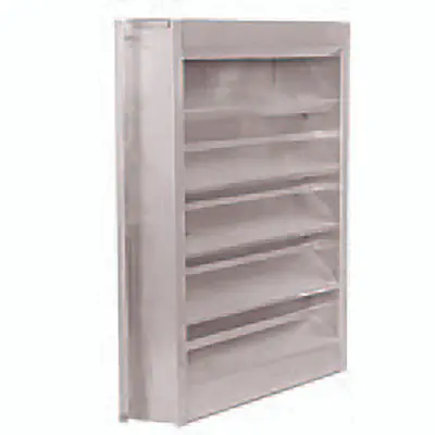 SOLER & PALAU AFL18 Soler & Palau AFL18 18 x 18 Inch Aluminum Fixed Blade Louver