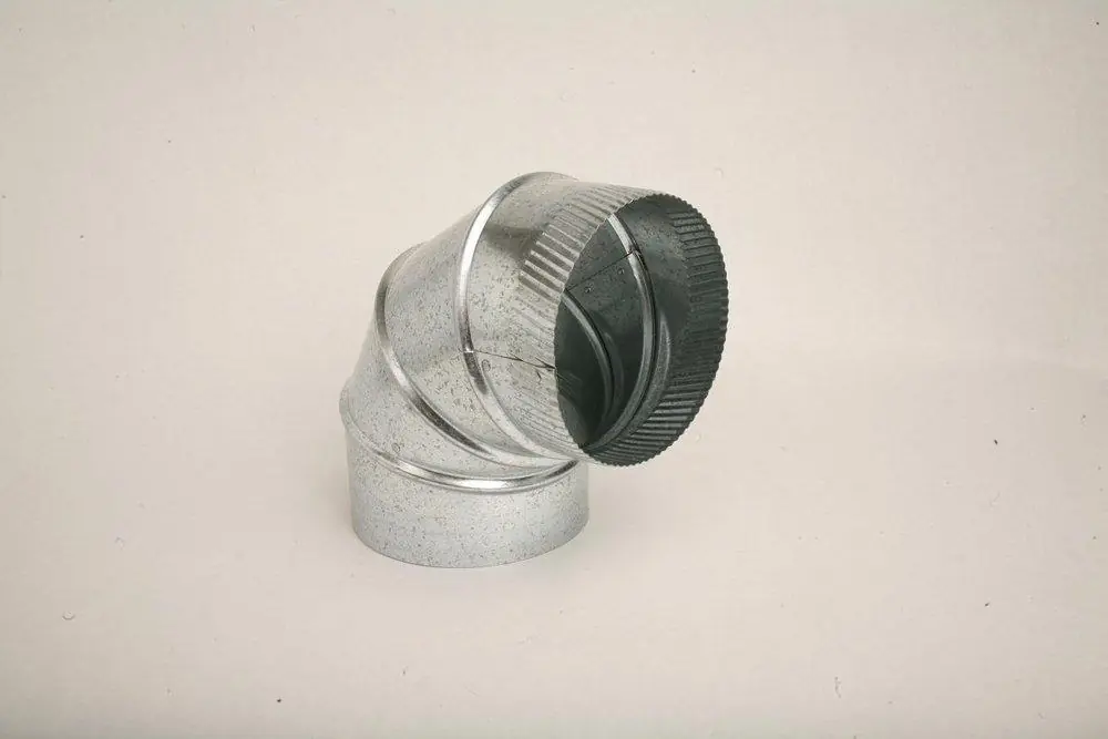 Gray Metal Products 3-30-302 3-Inch Adjustable Duct Elbow