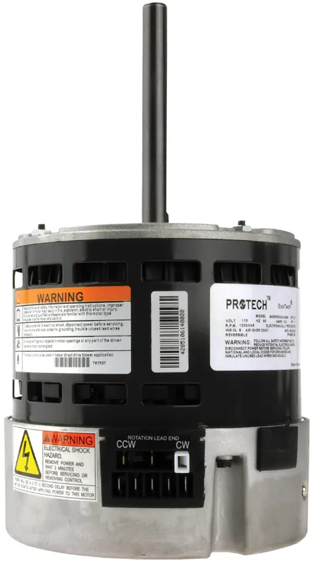 RUUD 51-104615-01 EcoTech 1/2 Horsepower Variable Speed Direct Drive Blower Motor