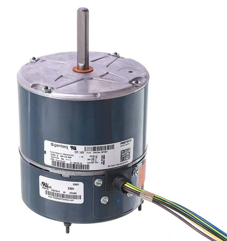 Ruud 51-102728-25 ECM 1/3 HP 230V Variable Speed Direct Drive Condenser Motor
