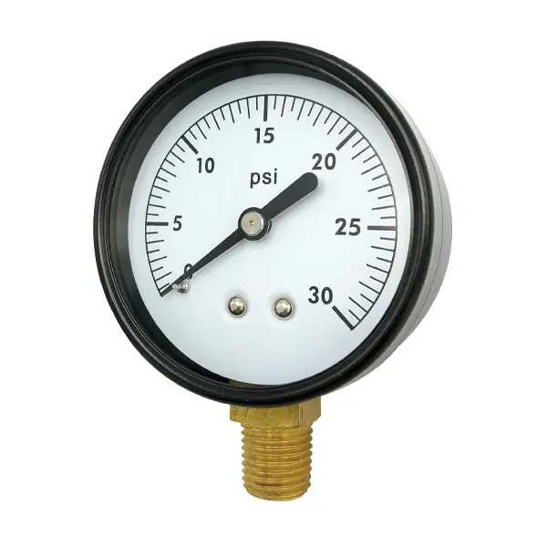 2 1/2'' 30 PSI Pressure Gauge