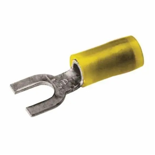 HUBBELL TN108F Nylon Insulated Fork Terminal 12-10 AWG