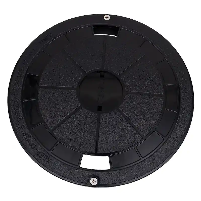 Zodiac 25544-004-000 Round Skimmer Cover - Black