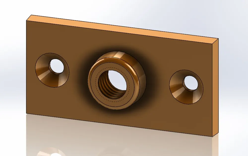 Hangers 41ACT0050 Hangers 1/2 Inch Copper Gard Flange Plate