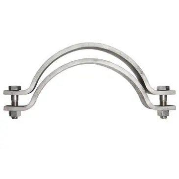 HANGERS 524SS-12I Pipe Clamp Single Bolt 12 Inch 316 Stainless Steel IPS