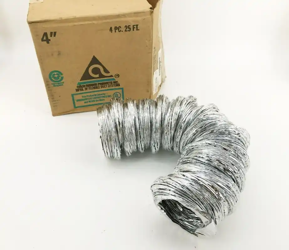ATCO PRODUCTS 050-4 4 x 25' 3-Ply Uninsulated Air Connector