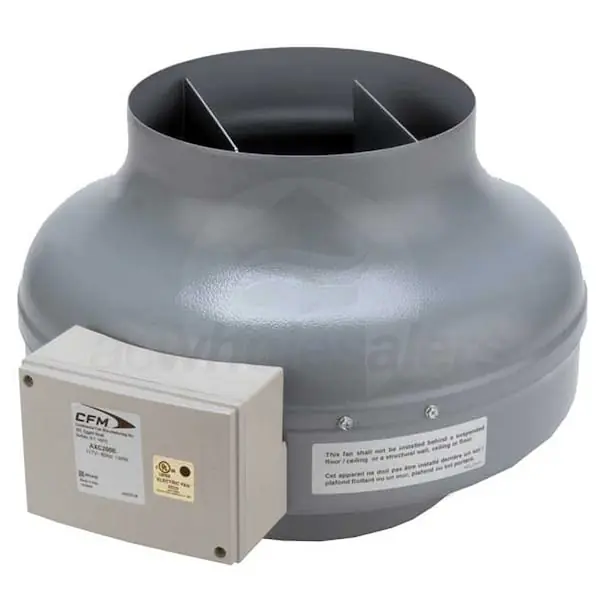 Continental Fan AXC125B In-Line Duct Fan