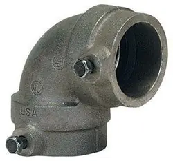 GRUVLOK 0390043446 Fig 7100 90 Degree Elbow Socket Weld