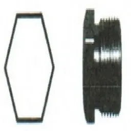 Anderson PO558 Flat Tip Plug Orifice