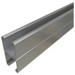 ALLIED PS200-20PG Pre-Galvanized Steel Back-to-Back Solid Channel 20 ft.