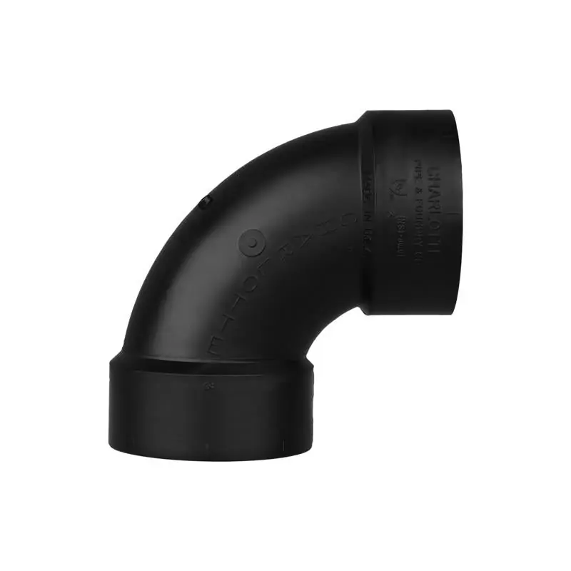CHARLOTTE PIPE AND FOUNDRY ABS003001000 90 Degree Elbow 3 In. Hub x Hub