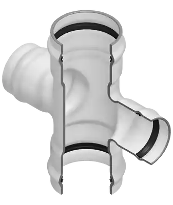 SPEARS 6262 PVC Reducing Coupling or Cross Gasket
