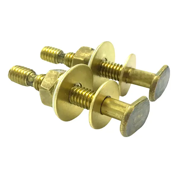 5/16'' x 2 1/4'' All-Brass Flange Bolts (Pair)