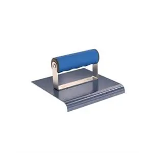BONTRADETOUGH 22-727 Edger Blue Steel 6 X 6 1/2 Radius 5/8 Lip