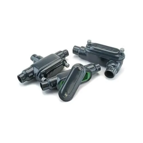 ROBROY INDUSTRIES T68-4X-G Type T Conduit Body With Cover