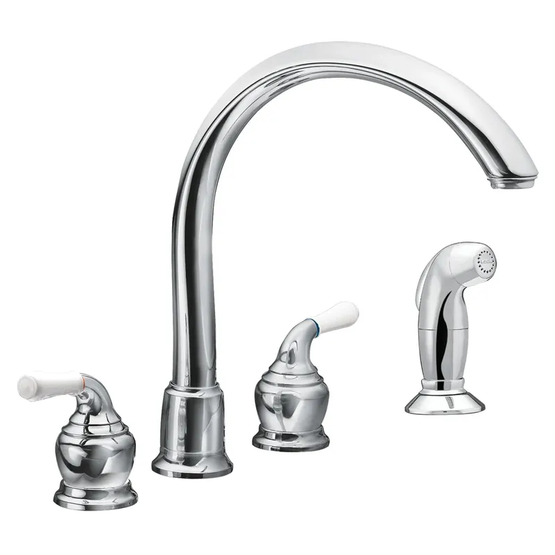Moen R7786ST Two-Handle High Arc Kitchen Faucet