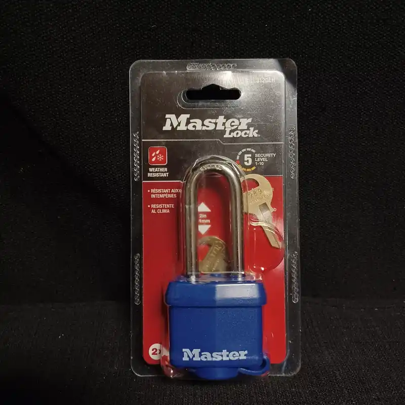 Master Lock 3KARED-3030 No. 3 Laminated Steel Padlock