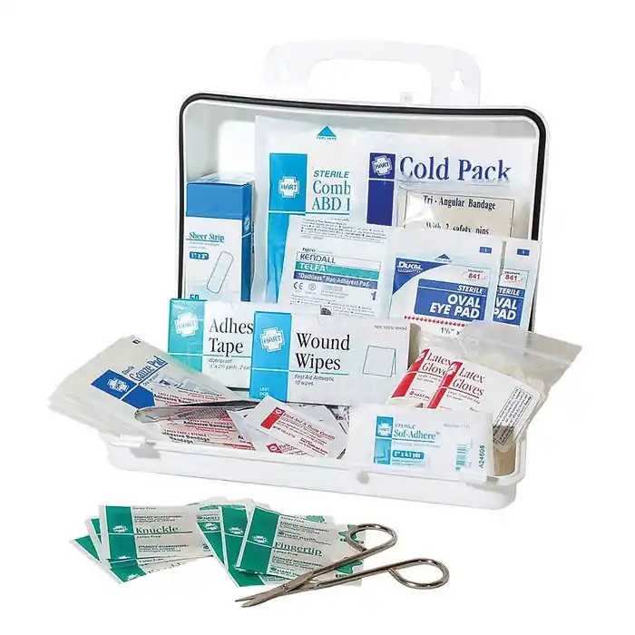 HART HEALTH HH-0730 Bulk First Aid Kit for Up to 25 People