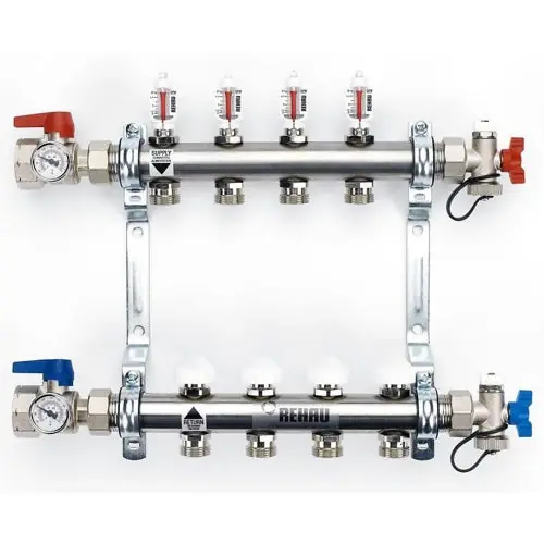 REHAU 381104-001 PRO-BALANCE Stainless Steel Manifold