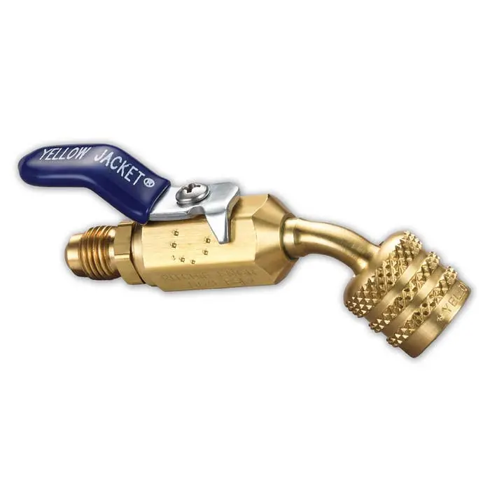 YELLOW JACKET 93867 Ball Valve Adapter for A2L Refrigerant Tanks