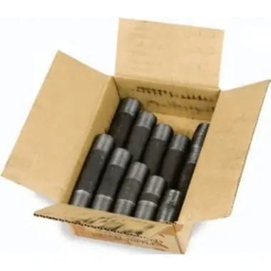 Nipples 4309009304 Nipples Pak Black Steel 3/4 x Close-6 Inch