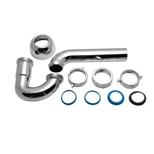 OATEY DB400CP Dearborn 1-1/2 in. Designer Finish Plastic Tubular P-Trap - Chrome