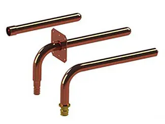 SPECIALTY PRODUCTS P-8107 LSP 1/2X8 COP.STUBOUT W/FLNGE