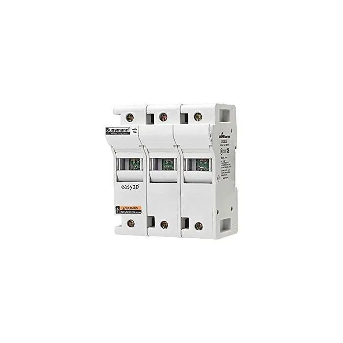 Eaton Bussmann CH30J3I 30A 600V 3-Pole Fuse Holder