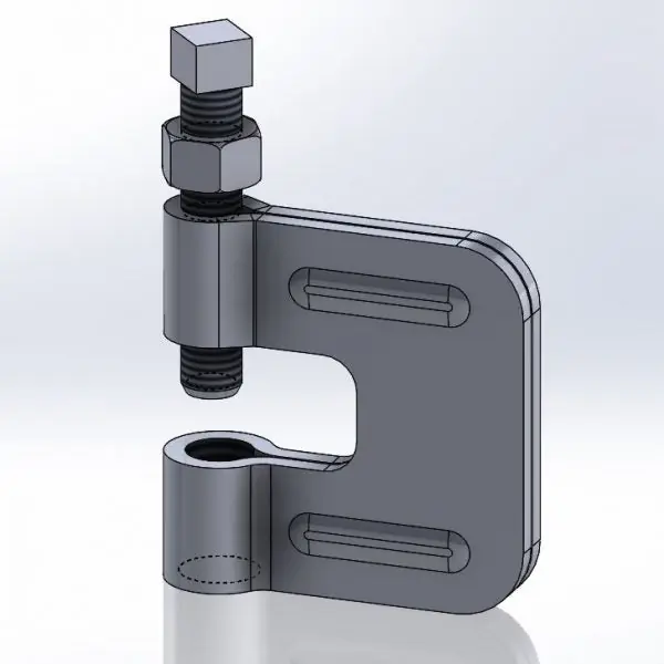 Hangers 21LB0058 C-Clamp with Locknut