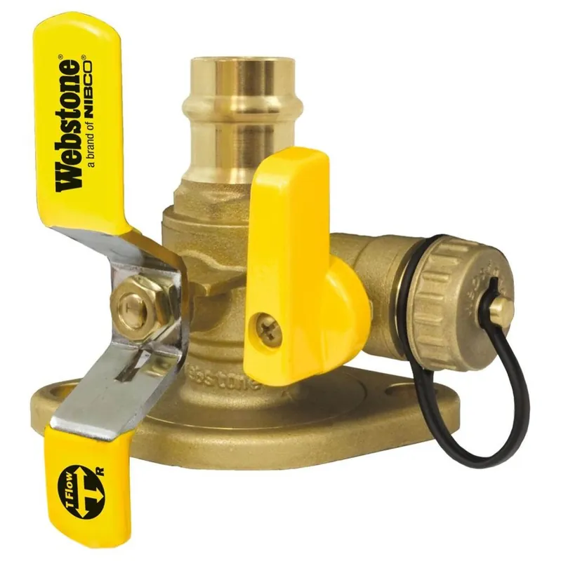 NIBCO H-51416W Isolator with Multi-Function Drain and Rotating Flange